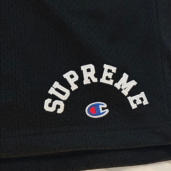 Supreme Black Athletic Shorts